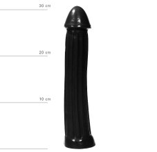 Černé dildo - Benji (31 x 5,5 cm) - gb29838
