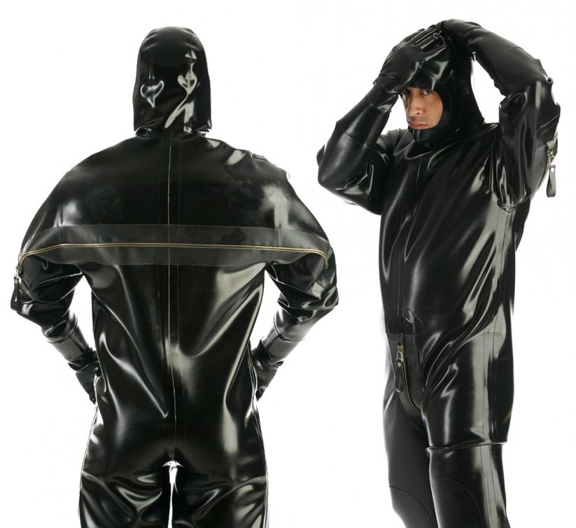 Heavy Rubber Latex Catsuit