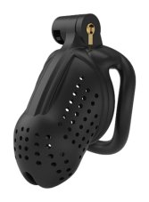 Pánsky pás cudnosti - Dottia čierny (8,5 x 3,5 cm)