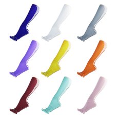 Latexové prstové ponožky UniqDsn (typ 1) - ostatní barvy