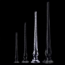 Long transparent dildo Koxor L 45 x 5 cm - gb15653