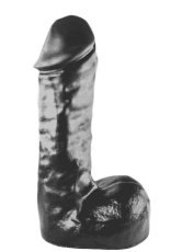 Černé dildo - AB65 (20 x 6 cm) - gb30172