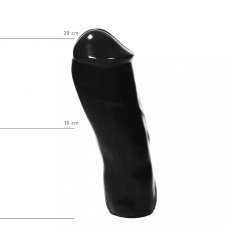 Černé dildo - Edouard (19,5 x 6,5 cm) - gb29860