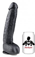 Čierne dildo - Super Arthur (21 x 5,5 cm)