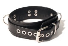 Luxusný kožený obojok pre BDSM