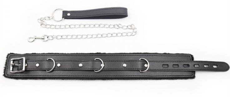 Uzamykateľný obojok s vodítkom