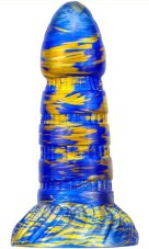 Dildo Torff 16 x 5,8 cm Blue-Gold - gb45094