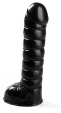 Černé dildo - Jeff (24 x 5,5 cm)