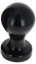 Černý anální kolík - HTP07 (10 x 6,3 cm)