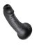 King Cock 15 x 4.5 cm Black - gb17962