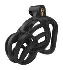 Pánsky pás cudnosti - Narra čierny (8 x 3,6 cm)