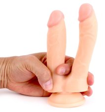 Double Cox dildo 13 x 3.5 cm - gb23384