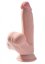 Realistic 3D Dildo Cock Swinging Balls 15 x 4 cm - gb30665