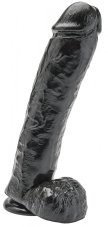 Mega Tommy Dildo 22 x 6 cm Black - gb47983