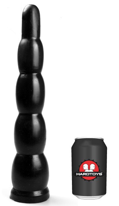 Černé dildo - FET 1002 (35 x 6,5 cm)