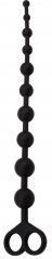 Silikonové kuličky - Black Mont Beads 30 x 2,4 cm - gb28183
