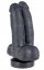 Černé dildo - Tim & Rod (16 x 8 cm)