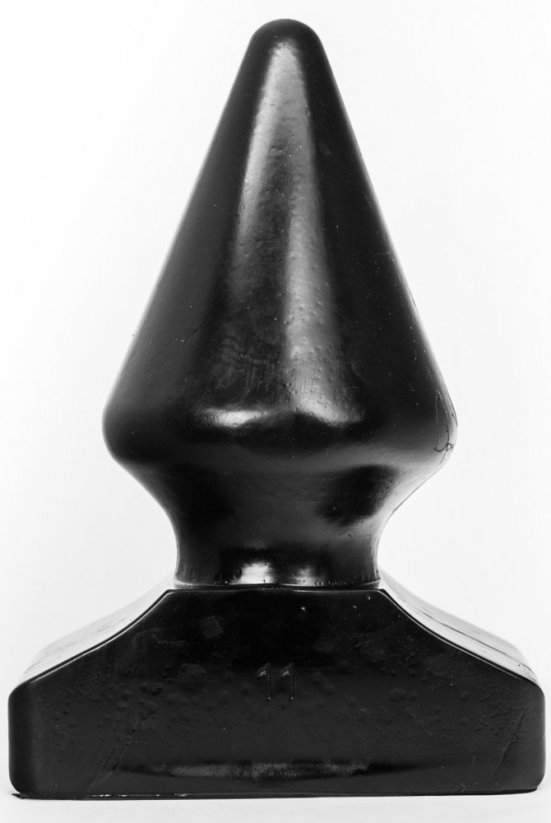 Černý anální kolík - All Black Plug XXL (17 x 10 cm)
