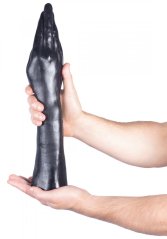 Černé fisting dildo - Naugthy Hand (33 x 8 cm)