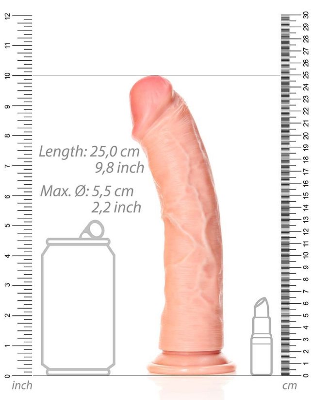 Realistic Curved Strong Dildo 23 x 5,5 cm - gb44471