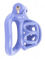 Pánský pás cudnosti - Lyfy modrý (4 x 3,3 cm)