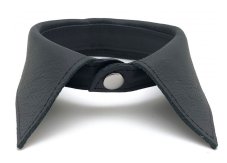 Elegantný kožený golierik