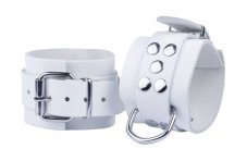 Leather Restraints "The Red" White - gb14003