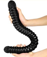Dildo Big Tortos 55 x 5,5 cm Black - gb44532