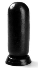 Černé dildo - Flange (14,5 x 5,3 cm) - gb12566