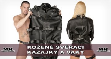 Kožené zvieracie kazajky