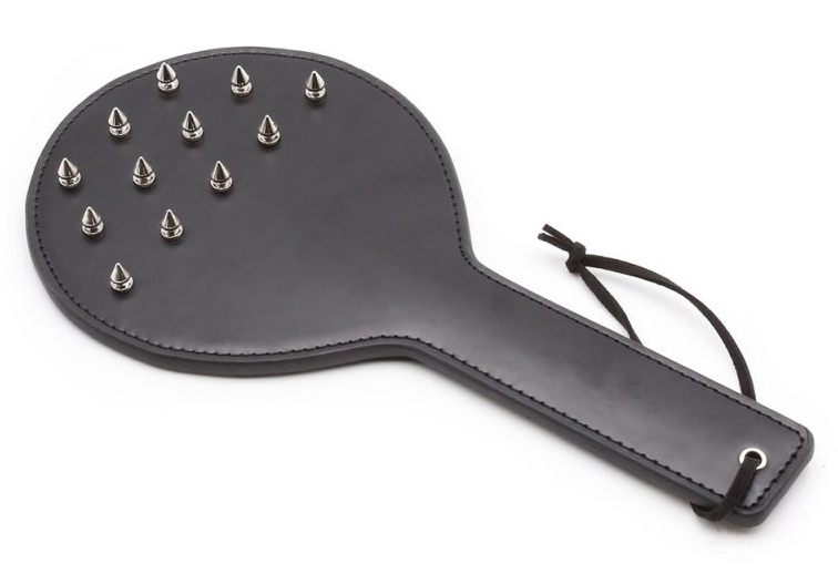 Okrúhla plácačka s kovovými hrotmi - 30 x 15 cm