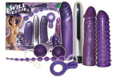 Sedemdielna súprava v perleťovo fialovej farbe