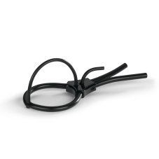 Silicone sleeve for glans electrostimulation