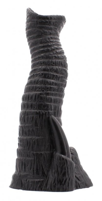 Černé dildo - Sloní chobot (18 x 5,5 cm)