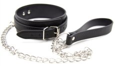 Obojok s vodítkom z umelej vzorovanej kože