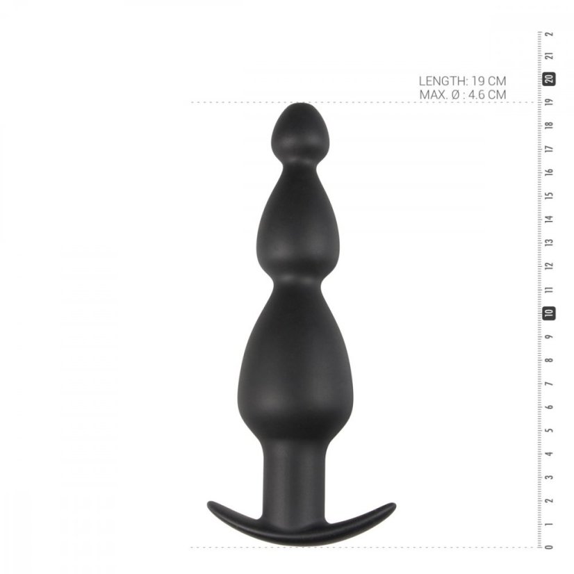 Análny kolík - Plug Triple Sinner 18 x 5 cm - gb14573