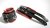 Leather padded wrist cuffs - double row