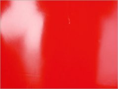 Transparentní červený latex