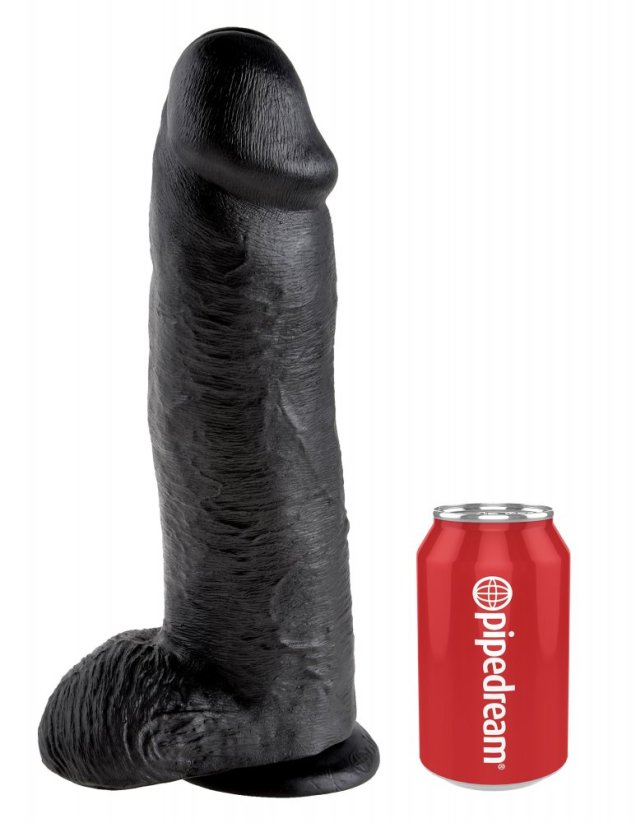 Dildo King Cock 27 x 8 cm Black - gb19420