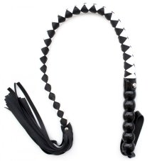 Bič 85 cm černo-bílý Bič 85 cm černo-bílý