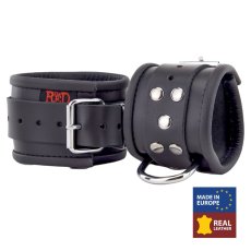 Kožená pouta na ruce "The Red" černá - gb13422