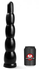Černé dildo - FET 1002 (35 x 6,5 cm)