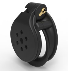 Pánsky pás cudnosti - Flat Zone čierny (2,5 cm)