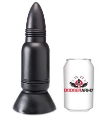 Černé dildo - Missile (20 x 6,5 cm)