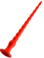 Long Stretch Worm Dildo N°4 (50 x 5,2 cm) Red - gb36528