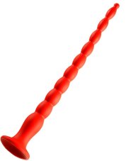 Long Stretch Worm Dildo N°2 (40 x 4 cm) Red - gb36526