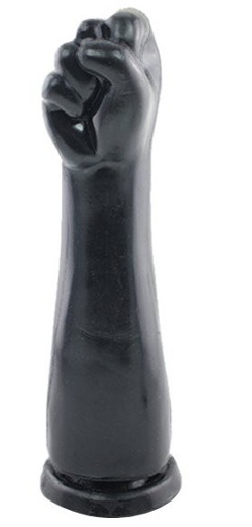 Černé fisting dildo - The Original (30 x 8 cm)
