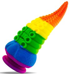 Sealik Tentacle Dildo 20 x 8 cm Rainbow - gb34036