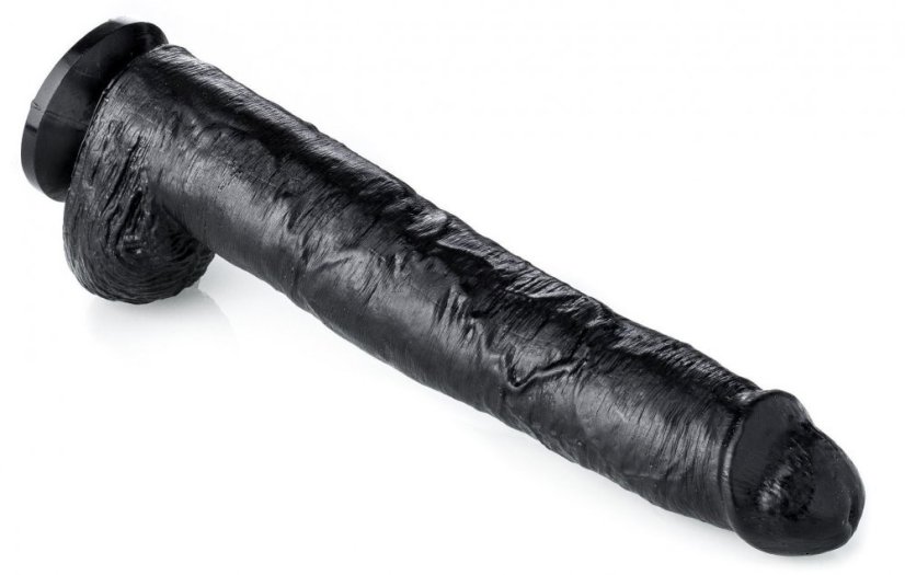Černé dildo - Mr Right (30 x 6 cm)
