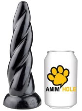Černé dildo - Unicorn Twist (19 x 6 cm)